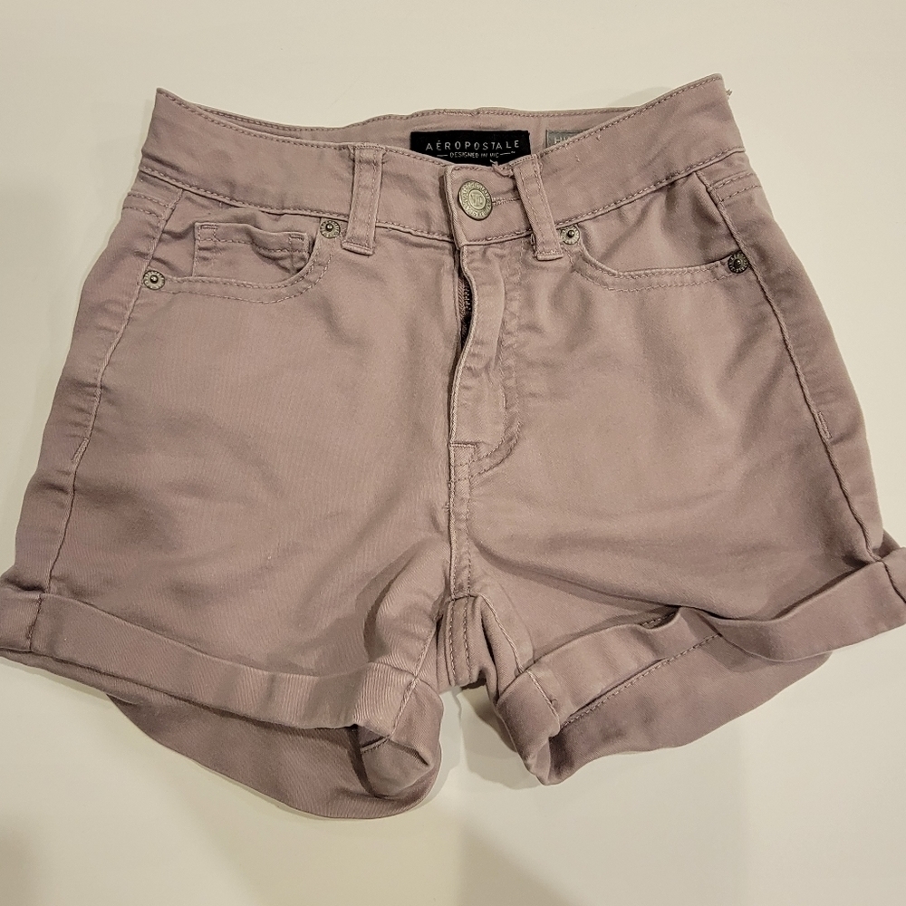 Aeropostale lavender shorts